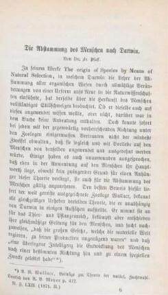 73-84 Die Abstammung des Menschen nach Darwin