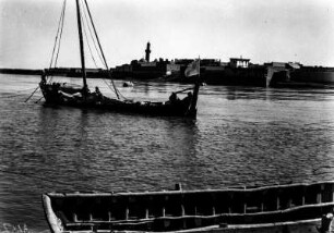 Tigris bei Ramadi (Deutsche Indien-Expedition 1926/1929 - Rückreise: Irak-Syrien-Libanon-Türkei)