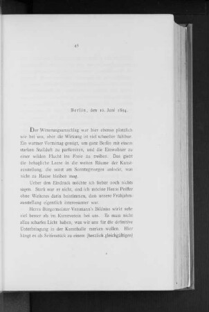 Berlin, den 16. Juni 1894.