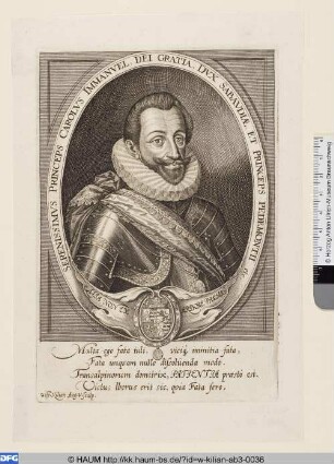[Carl Emanuel von Savoyen; Carl Immanuel]