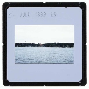 Berlin, Wannsee Yachthafen,Berlin, Fernmeldeturm Berlin-Schäferberg