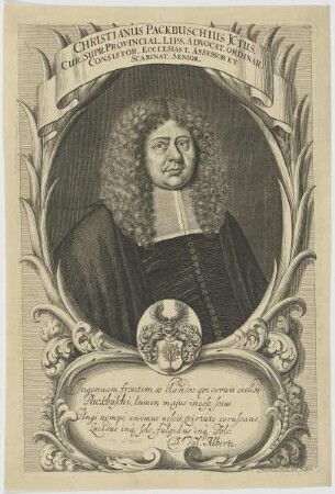 Bildnis des Christianus Packbuschius