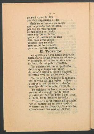El trovador