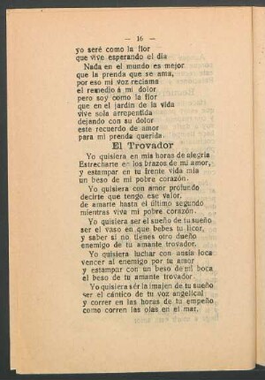 El trovador