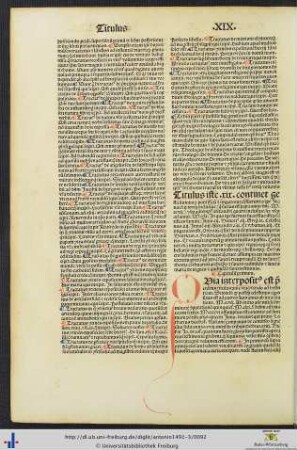 Titulus xix