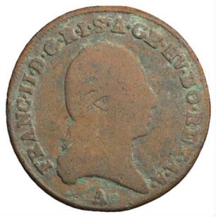 Fundmünze, Kreuzer, 1800