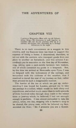 Chapter VIII. I arrive at Newcastle - ...