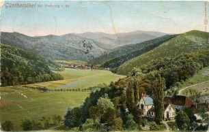 Blick auf Freiburg-Günterstal