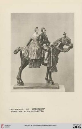 87: Senor Antonio Peyró's porcelain figures