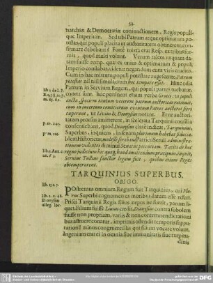 Tarquinius Superbus Origo