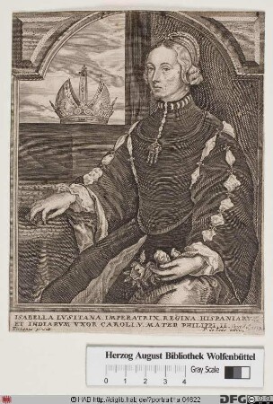 Bildnis Isabella, römisch-deutsche Kaiserin, geb. Prinzessin von Portugal