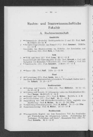A. Rechtswissenschaft