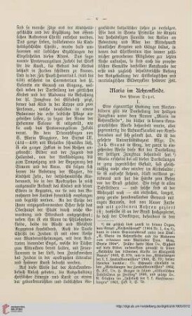 23: Maria im Aehrenkleide, [1]