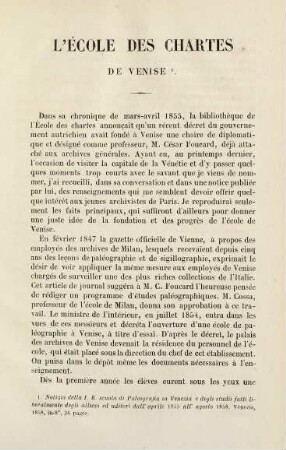 459-463, L'école des Chartes de Venise