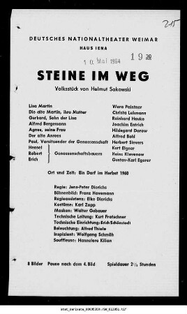 Steine im Weg