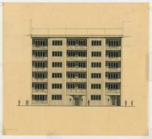Wohnhaus Tübinger Straße 8, Berlin-Wilmersdorf: Ansicht 1:100