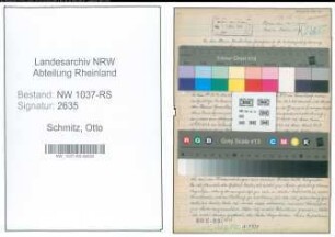 Entnazifizierung Otto Schmitz , geb. 00.00.0000 (Lehrer)