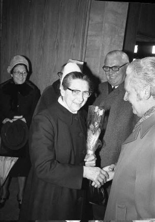 Verabschiedung der evangelischen Gemeindeschwester Magdalena Nerding nach 14jährigem Dienst in der evangelischen Kirchengemeinde Waldstadt-Nord