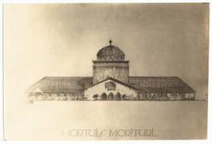 Hauptfriedhof, Dortmund: Ansicht Hauptgebäude