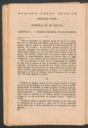 Capítulo I - Donde comienza el manuscrito