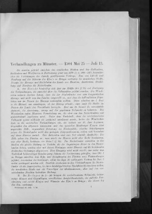 Hansetage 1504-1510.