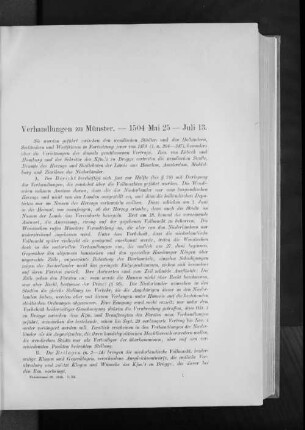 Hansetage 1504-1510.