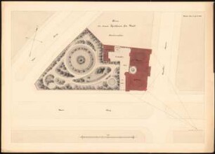 Kreishaus, Wesel: Lageplan 1:250