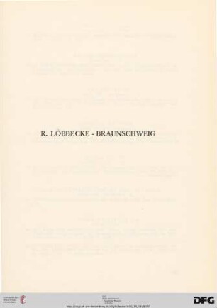 R. Löbbecke - Braunschweig (Nr. 78-99)