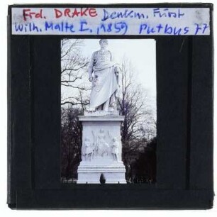 Putbus, Drake, Denkmal Fürst Wilhelm Malte I zu Putbus