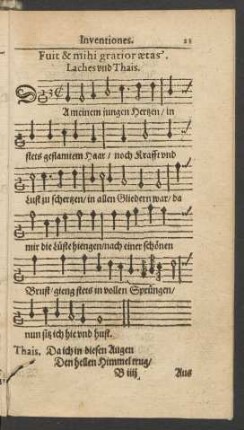 Fuit & mihi gratior aetas'. Laches und Thais