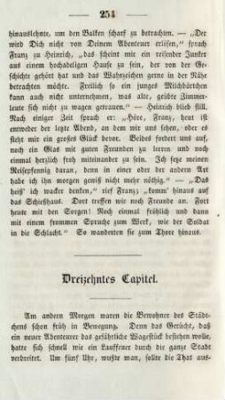 Dreizehntes Capitel