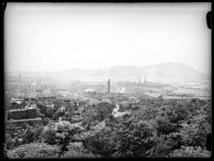 Waldenburg in Schlesien, Blick von der Schillerhöhe