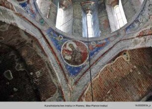 Die Ausmalung der Marienkirche : Die Ausmalung der Kuppelzone: Vision des Kreuzes, Deesis, Engel, Propheten und Evangelisten