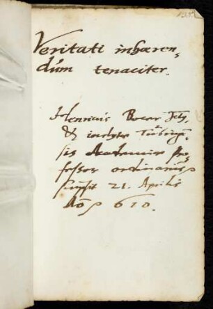 138r, Bocer, Heinrich