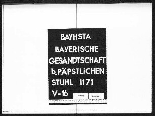Schriftwechsel mit Jobst von Schwicheld, kurfürstlichen Kämmerer in München