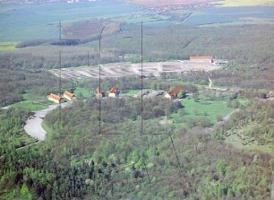 Gedenkstätte Buchenwald bei Weimar : Blickrichtung Norden