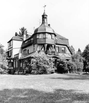 Haus Christiansruh (Mischbau); Nidda, Kurstraße 53, Der Dauberg , Kurstraße 55