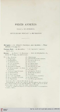 Pièces annexes