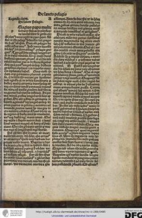 Legenda clxxvi: de sancto Pelagio.