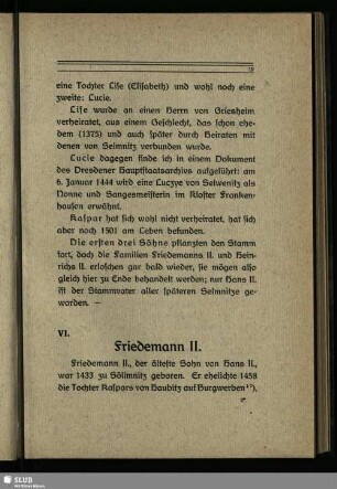 VI. Friedemann II.