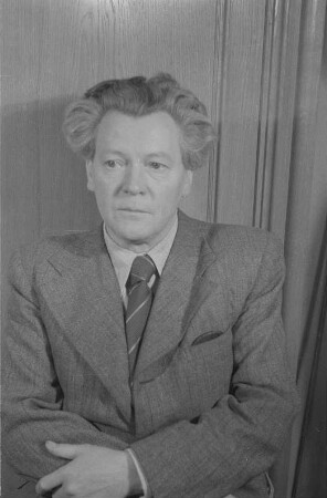 Porträt des Schriftstellers Erich Weinert : Porträt von Erich Weinert