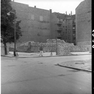 Negativ: Trümmer, Eisenacher Straße 54, 1953
