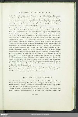 Wiederholen Einer Dublierung
