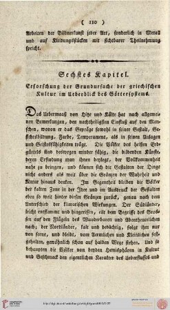 Sechstes Kapitel