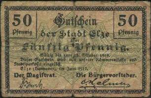 Geldschein / Notgeld