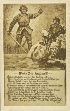 Wehe dir England!