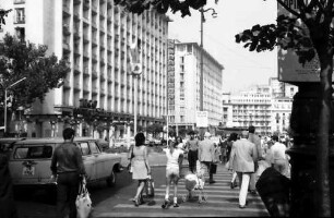 Bukarest: ONT-Gebäude, Boulevard Magheru