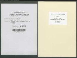 Erblicher Verkauf der Elsemühle nordöstlich von Bünde (Amt Limberg, Vogtei Bünde) - Band 4