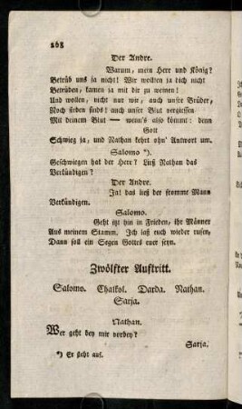 268-280, Zwölfter Auftritt. - Vierzehnter Auftritt.