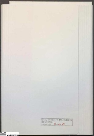 Des Schutzbürgers und Weinhändlers Simon Salomon aus feudenheim und dessen verlebten Ehefrau Babette, geborene Seckenheim, Inventur und Eventualteilung